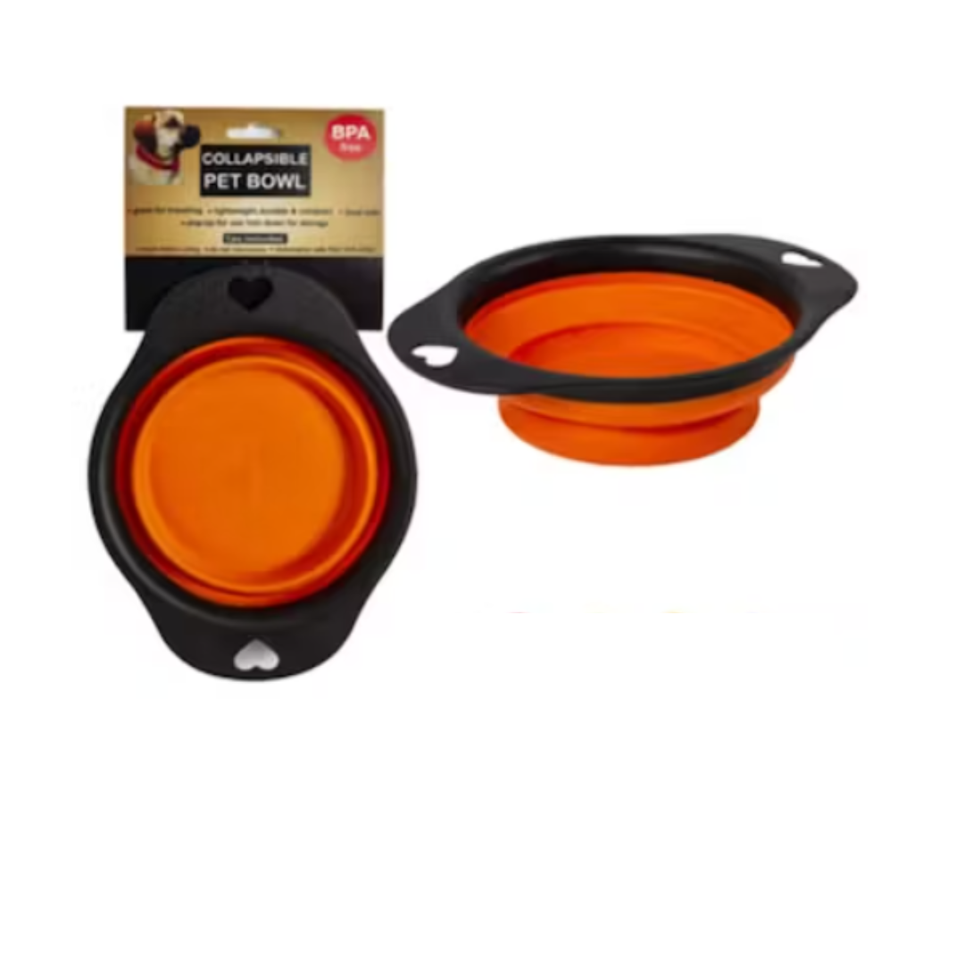 Collapsible Travel Pet Bowls